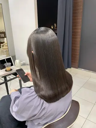 ロング 髪質改善縮毛矯正 kosuke_IJKのヘアスタイル