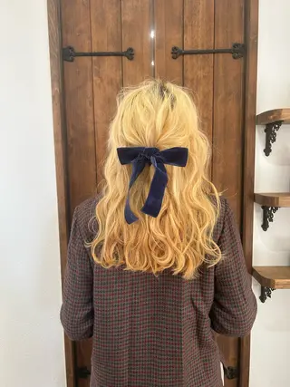 ヘアアレンジ CReO所属・久保 璃々花のヘアスタイル