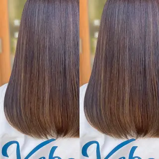 ロング カラー Snaly カラー特化ページのヘアスタイル