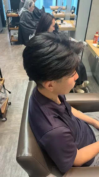 メンズ モデルカット募集中！ メンズカット飯野友喜のヘアスタイル