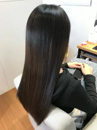 ロング 髪質改善&Spa fee by carrefour 大橋店[フィー・バイ・カルフール大橋]所属・stylist Yukieのヘアスタイル