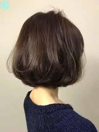 ショート パーマ 🩵艶ブリーチ特化／ レイヤー🩵ユウゴのヘアスタイル