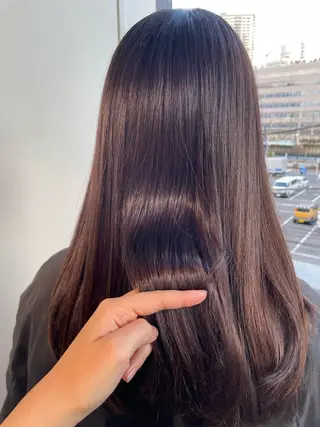 セミロング Toiro 横浜所属・🎀レイヤー/パーマ カラー/ai🎀のヘアスタイル