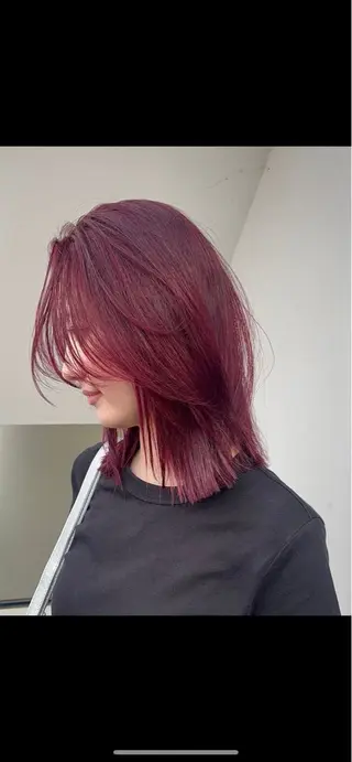 ミディアム Riko/ ブリーチモデル募集中のヘアスタイル