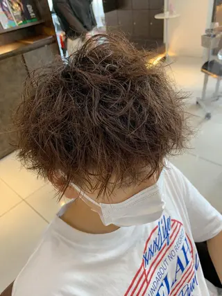 ショート 草薙/メンズパーマ 稲葉のヘアスタイル