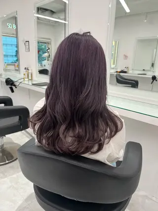 カラー ブリーチなし透明感 💗RYOTAのヘアスタイル