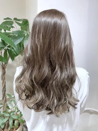 ロング カラー パーマ ヘアアレンジ filo byFeria渋谷所属・縮毛矯正/美髪 髪質改善/石田幸輔のヘアスタイル