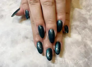 ネイル ネイルリボン 受付スタッフのマツエク・マツパデザイン