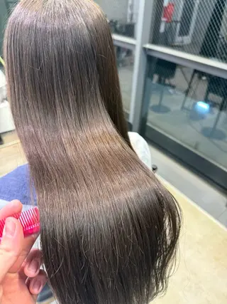 ロング カラー SORA表参道所属・🫧透明感カラー🫧 暖色/島田晃太郎のヘアスタイル