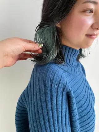 ショート カラー 💖美髪改善💖 辻未侑のヘアスタイル