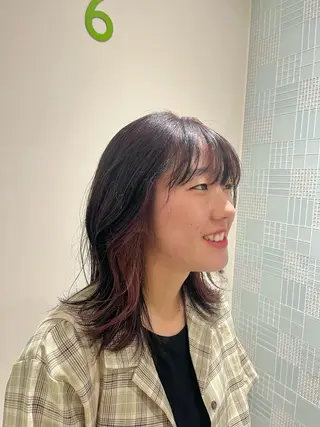 カラー 畠野Hatano /メンズ/ボブのヘアスタイル