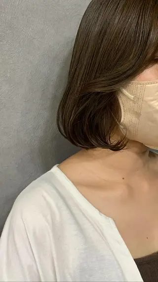 カラー chouette/ 根本優希のヘアスタイル