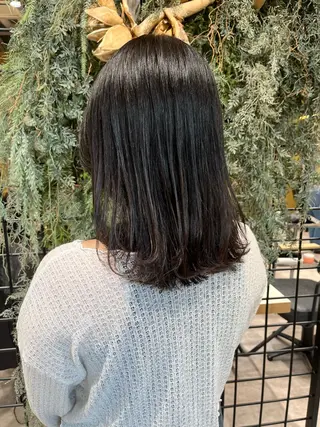 カラー ウルフ.クロスパーマ 🖤RYOKAのヘアスタイル