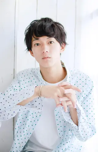 ショート カラー メンズ バトヘアー渋谷 officialのヘアスタイル