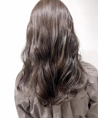 ロング パーマ 蜂須賀🐝縮毛矯正 ストレートパーマのヘアスタイル