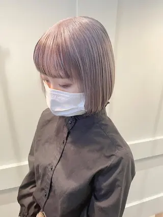 ショート カラー est hair &beautyのヘアスタイル