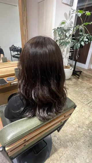 セミロング 🖤Keina🖤 大人上品カラー.*˚のヘアスタイル