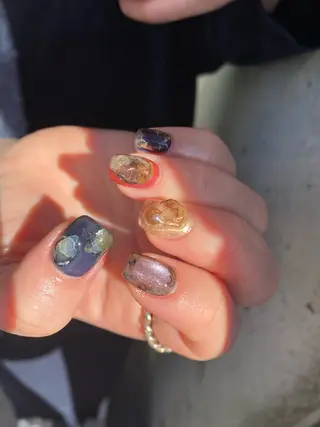 ネイル 草加ニュアンスネイル 🌚hersのネイルデザイン