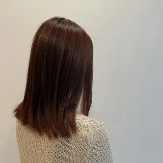 セミロング カラー 坂井翔　kiju オーナースタイリストのヘアスタイル