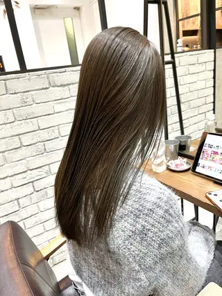 ロング カラー 🌈透明感カラー 韓 国ヘアこうたろうのヘアスタイル