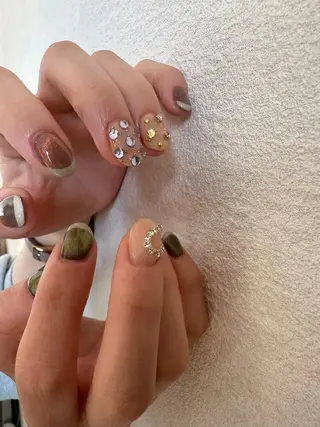ネイル private nail salon &sumika所属・三輪 絢香のネイルデザイン