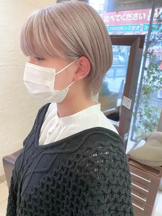 ショート カラー 谷口 優冴のヘアスタイル