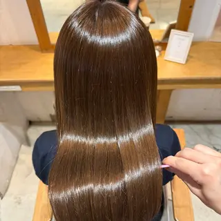 ミディアム misaki アシスタント🎀のヘアスタイル