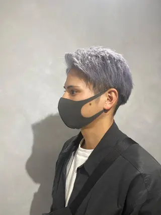 ショート メンズ 髪質改善/縮毛矯正 レイヤー/松川匠のヘアスタイル