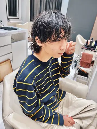 パーマ K-two 谷町店所属・K-two谷町❄️ hinaのヘアスタイル