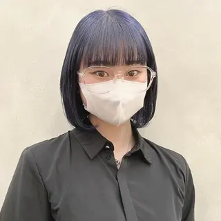 ショート カラー 🤍髪質改善➕透明感 カラー🤍川上葵のヘアスタイル