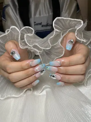 ネイル ‪るか/‪透明感 カラー/アレンジのヘアスタイル
