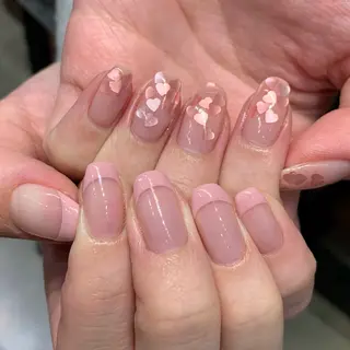 ネイル YUKIMO🍎名駅 /ニュアンスのネイルデザイン