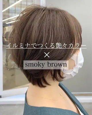 ショート カラー とも🏆プルエクステ /髪質改善🏆渋谷のヘアスタイル