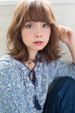 ミディアム CLAN クランのヘアスタイル