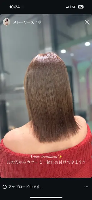 ミディアム 🎀暖色カラー🎀 SAAKA🍤のヘアスタイル