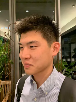 ショート TOKIO所属・大江 樹のヘアスタイル