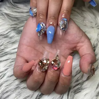 ネイル la vie  Luire所属・la vie Luire ｱｽｶのネイルデザイン