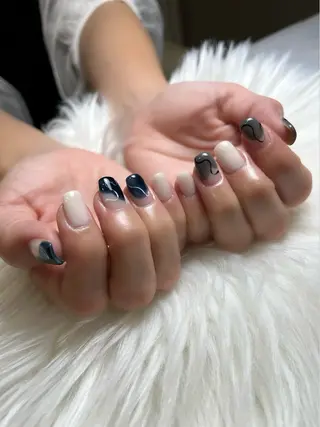 ネイル infinity skyのネイルデザイン