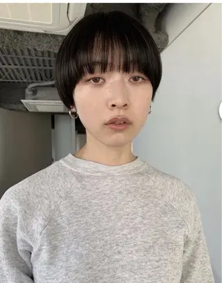 ショート 未 来カットモデル無料のヘアスタイル