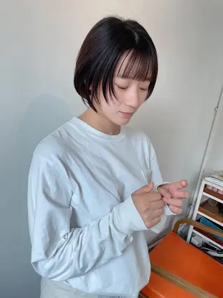 ショート h a k u 大倉 卓人のヘアスタイル