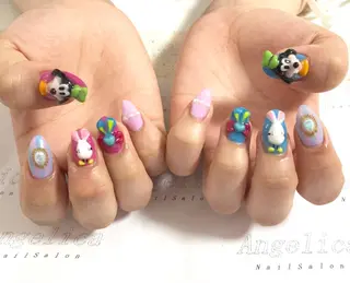 ネイル Angelica ネイリストのネイルデザイン