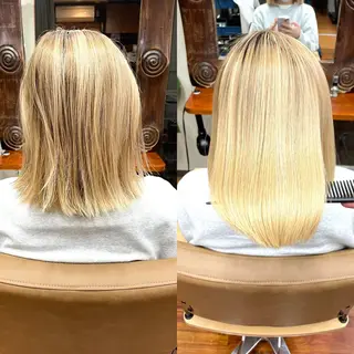 ミディアム ✨美髪矯正&ショート の小林✨のヘアスタイル