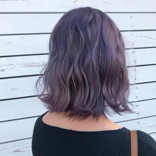 ミディアム カラー CREAPY所属・CREAPY　日向野 利菜のヘアスタイル