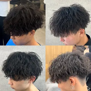 パーマ メンズ イケメン製造機 🔥上原沙羅🔥のヘアスタイル