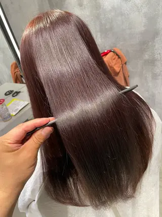 ロング メテオ取扱✨美髪 矯正✨HiroNYのヘアスタイル