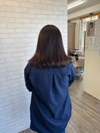 セミロング カラー TOMOYA /カラー・縮毛のヘアスタイル