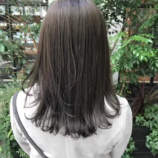 ミディアム LOMA🇰🇷 銀座クボタのヘアスタイル