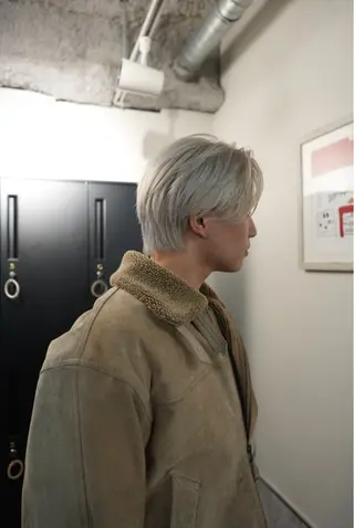 ショート カラー 新宿/ハイトーン /パーマ/戸羽のヘアスタイル