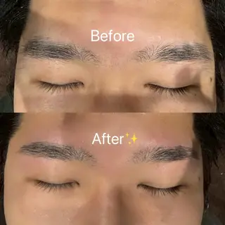 メンズ アイブロウ スタイリスト🎀 アイリストyuikaの眉毛・アイブロウイメージ