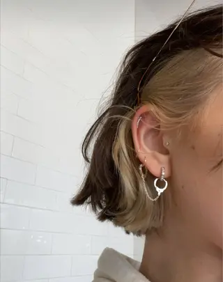 ショート カラー 名古屋栄/ブリーチ/ ボブ🧃木下桃嘉のヘアスタイル